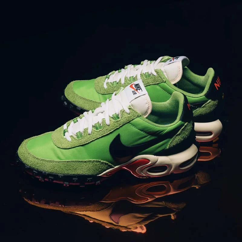 Nike Air Max Waffle SP Action Green 休闲跑步鞋FV6946-301