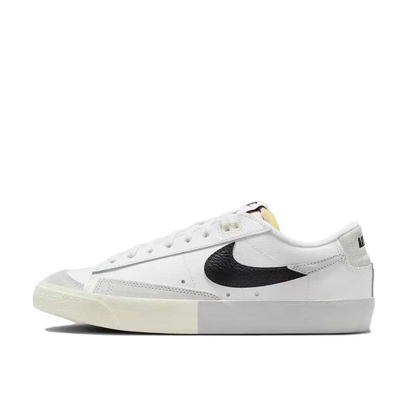 清货 耐克正品 Nike Blazer 77 白黑低帮复古板鞋 DZ2544-100