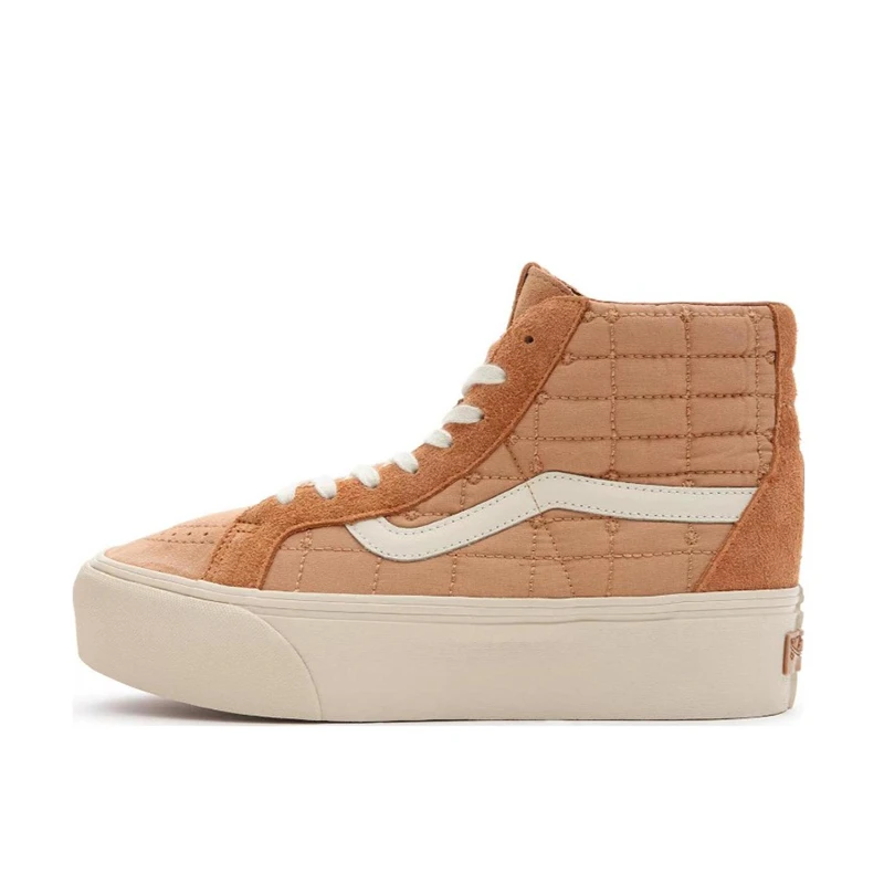 断码清货 万斯正品 联名 SK8 高帮厚底增高板鞋 VN0007PWCAM
