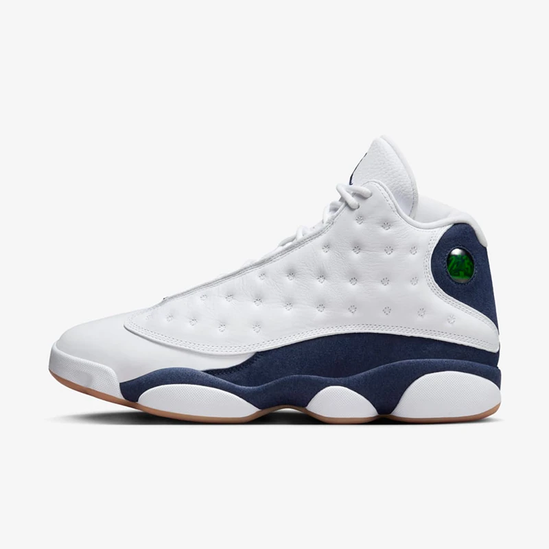 Air Jordan 13 耐克正品 AJ13 白蓝色 高帮复古篮球鞋 414571-140