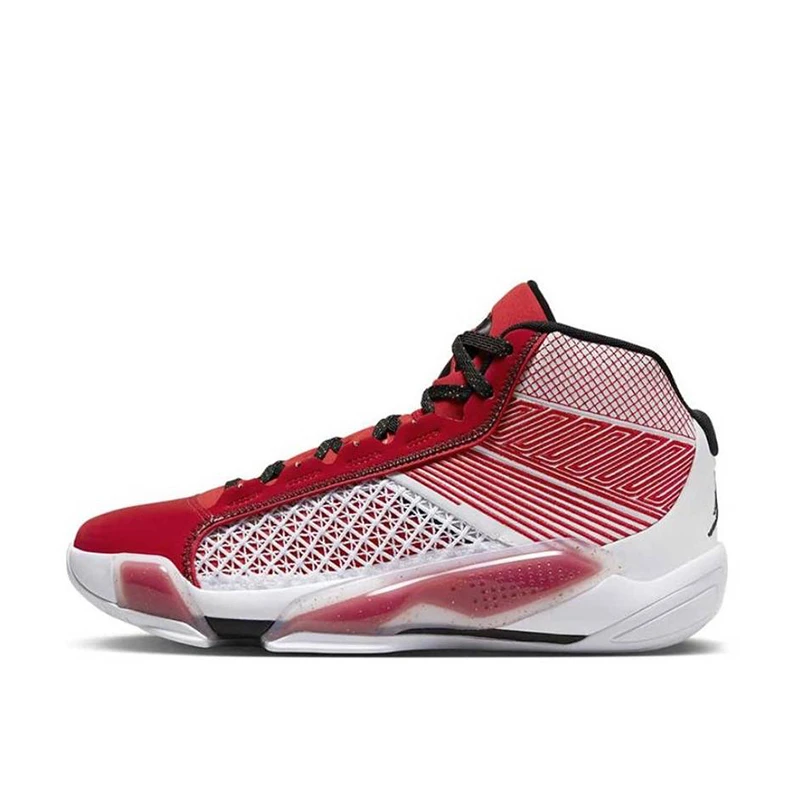 Air Jordan 38 AJ38 白红 国内版 高帮实战篮球鞋 DZ3355-100