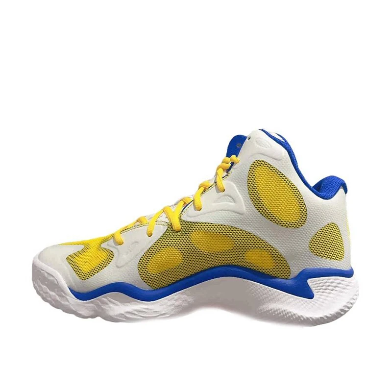 UnderArmourCurrySpawnFiotro库里耐磨篮球鞋白蓝白色3026640-100