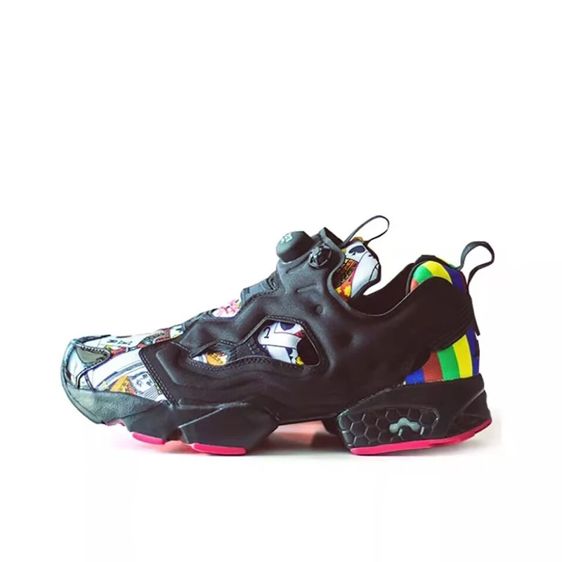 锐步PHANTACi x DEAL x Reebok Pump Fury 男女同款跑步鞋 FZ2210