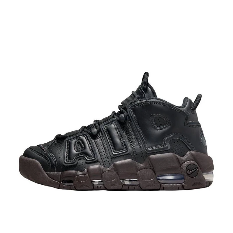 Nike Air More Uptempo 黑色 皮蓬大AIR大气垫篮球鞋 DV1137-001