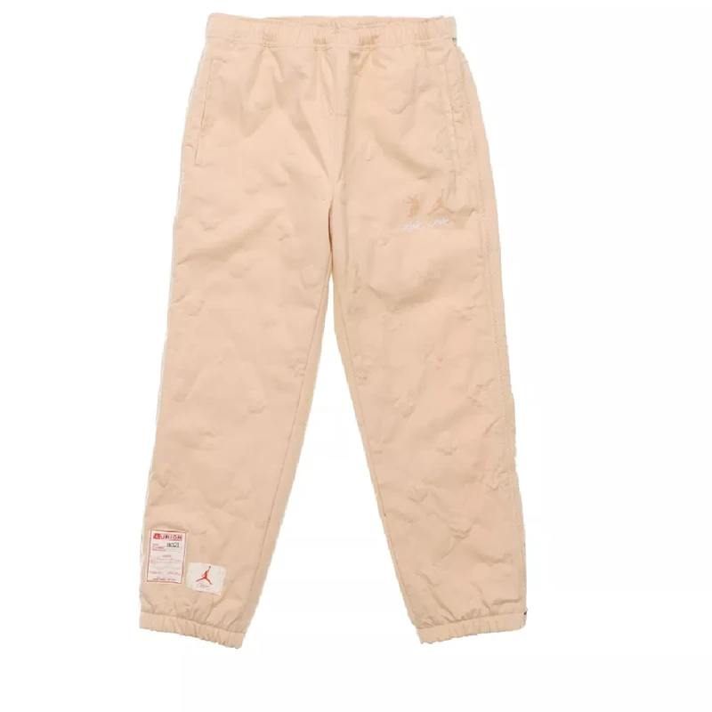 JORDAN X UNION 联名 纯色logo拉链束脚运动长裤 DJ9521-268