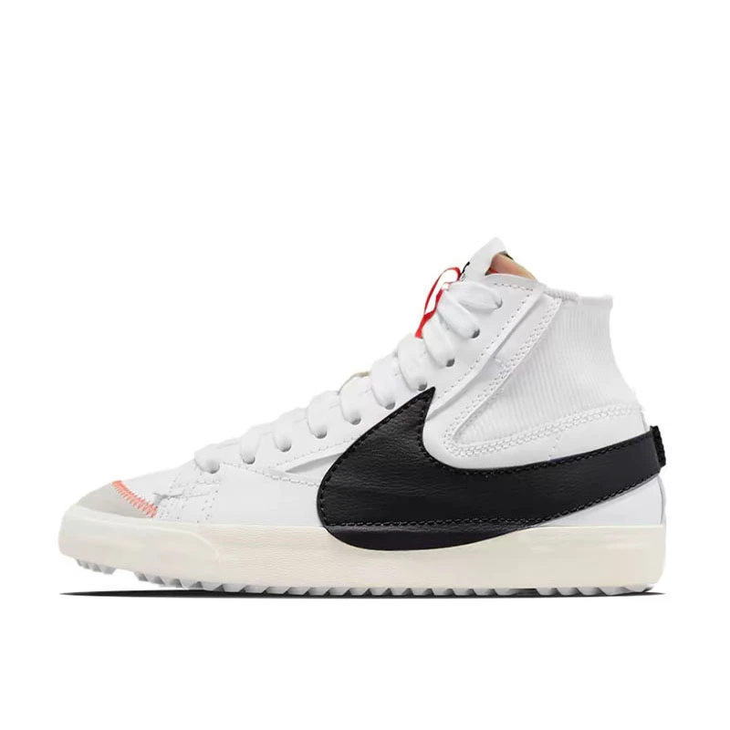 清货 耐克正品 Nike BLAZER 77 黑白 中帮休闲板鞋 DD3111-100