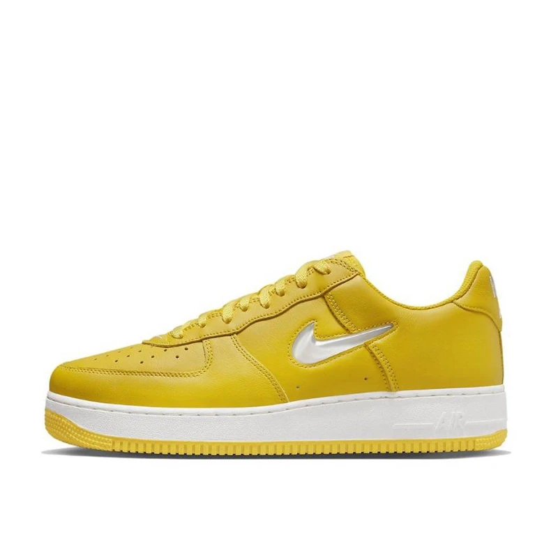 Nike Air Force 1 AF1白黄 果冻白钩 低帮休闲板鞋 FJ1044-700