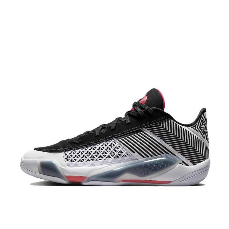 Air Jordan 38 AJ38 黑白红 低帮实战篮球鞋 DZ3499 FD2325-101