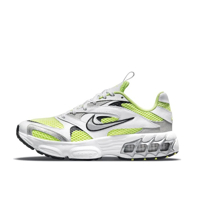 直播专享 Nike Zoom Air Fire白银绿女减震低帮跑步鞋 CW3876-102