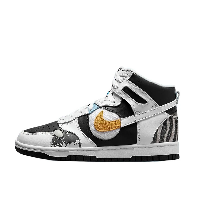 Nike Dunk High See-Thru 黑白 潮流高帮休闲板鞋 DZ7327-001