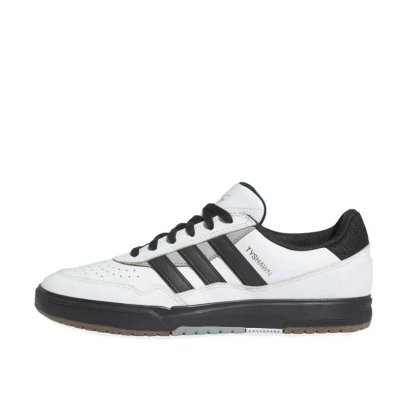 Adidas 阿迪达斯正品Tyshawn II 白黑色 低帮复古休闲板鞋 IF9712
