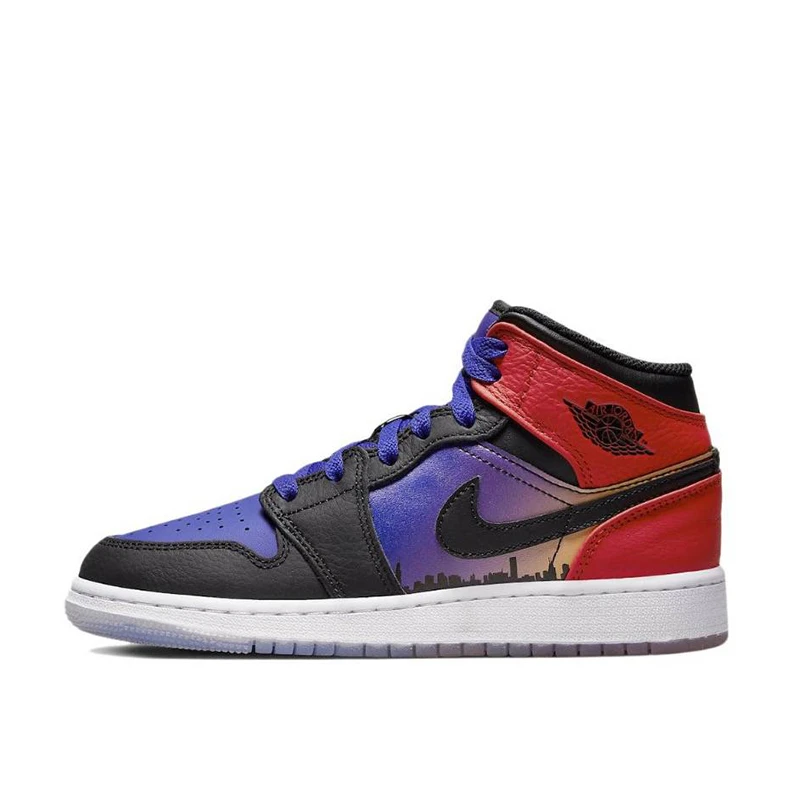 断码清货 耐克AJ正品 Air Jordan 1 Mid AJ1 中帮复古篮球鞋
