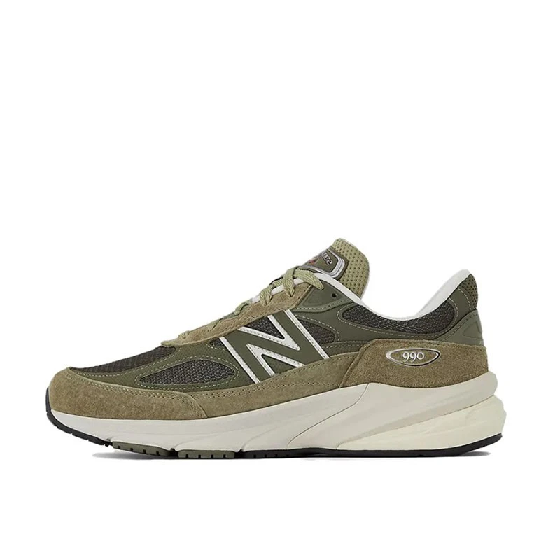 NEW BALANCE 美产NB990v6 灰色低帮复古跑鞋 U990TB6