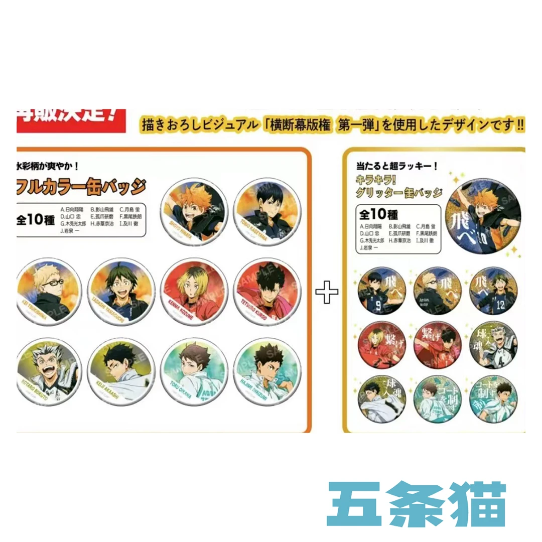 【五条猫】排球少年 队旗吧唧