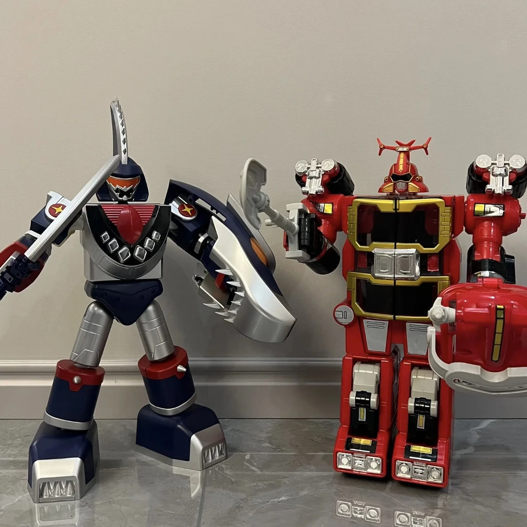 铁甲小宝卡布达巨人鲨鱼巨人组合装玩具模型童年可变形超大号礼物