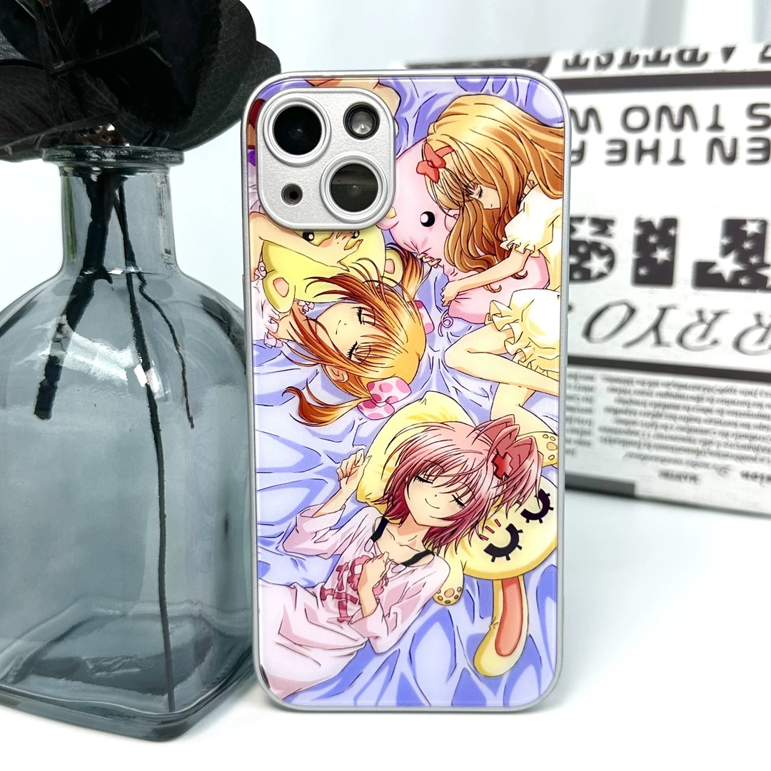 守护甜心睡觉觉液态玻璃苹果15手机壳华为小米14动漫oppo卡通vivo