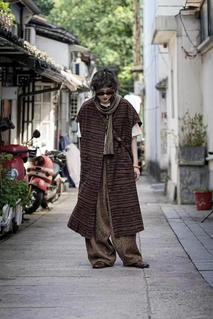 疯子张08347款长马甲