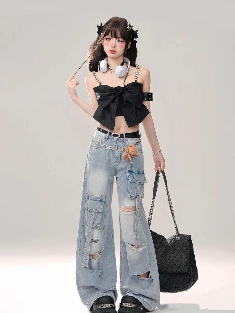 （通用）设计师款网红辣妹女装孤品直播no退no换