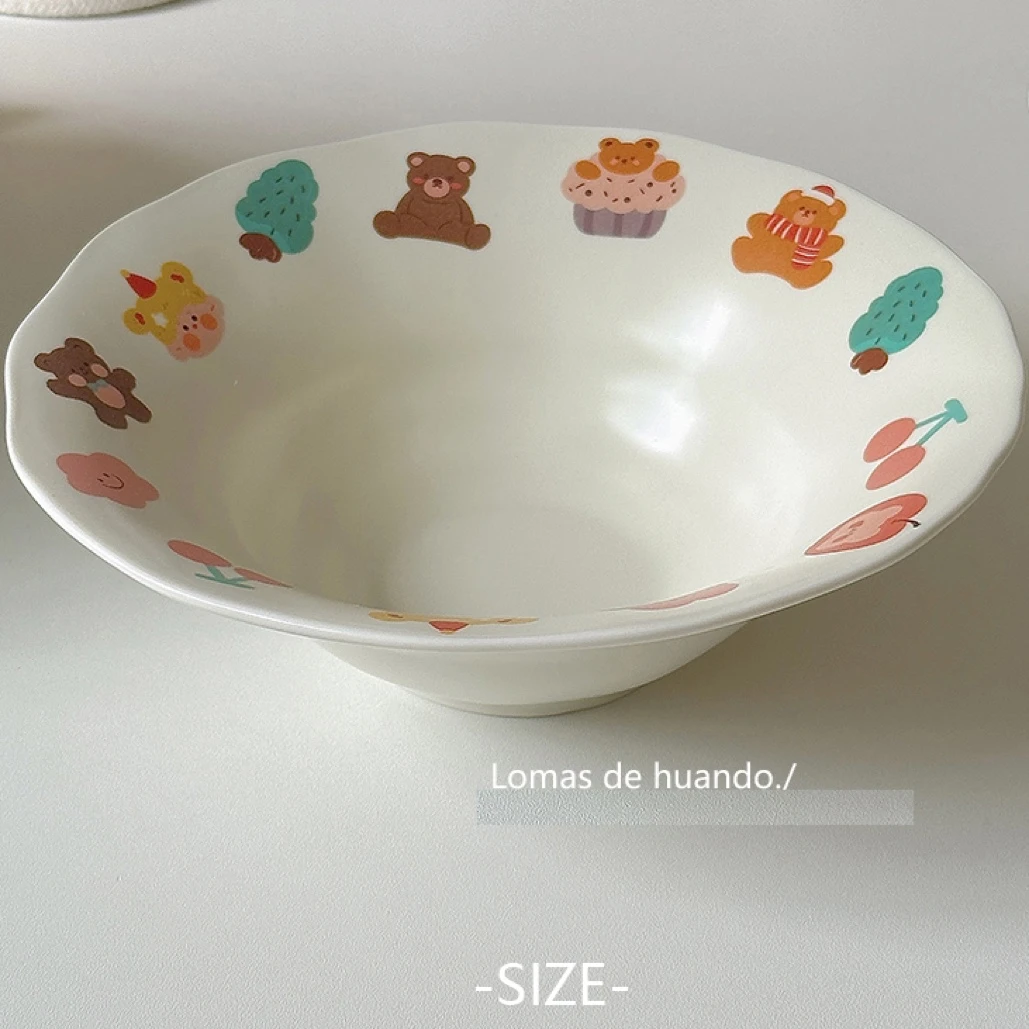 韩国ins风大号意面碗学生宿舍饭碗汤碗泡面碗水果沙拉碗网红个性