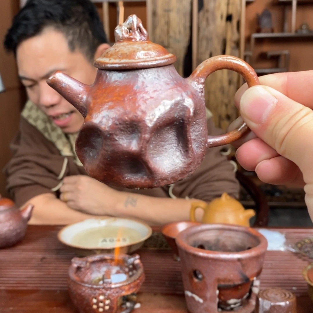 紫砂紫砂纯手工制作小布袋