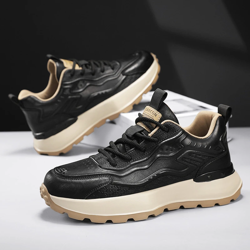 YEARCON/意尔康运动鞋男鞋秋冬季新爆款增高休闲老爹鞋E53401001