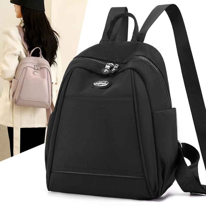 CHIBAO/驰豹女士休闲时尚轻便潮流韩版防泼水双肩包女