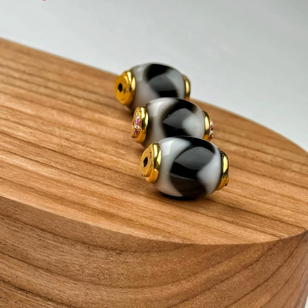 LIANMENG/台珠珠改斜切配饰18k镶嵌  10.5mm  单颗多样性发货