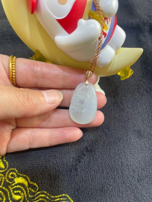 翡翠如意挂件！吉祥如意！事事顺心！