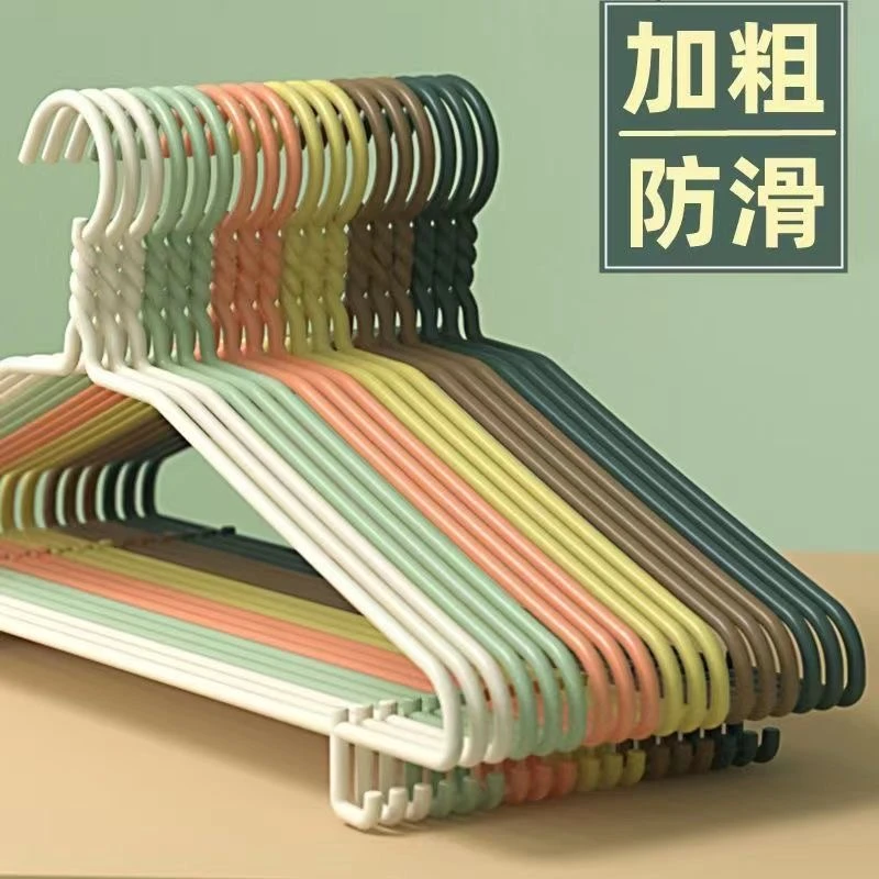 衣架加厚衣服撑阳台衣挂成人无痕防滑学生宿舍晾衣架批发厂家直销