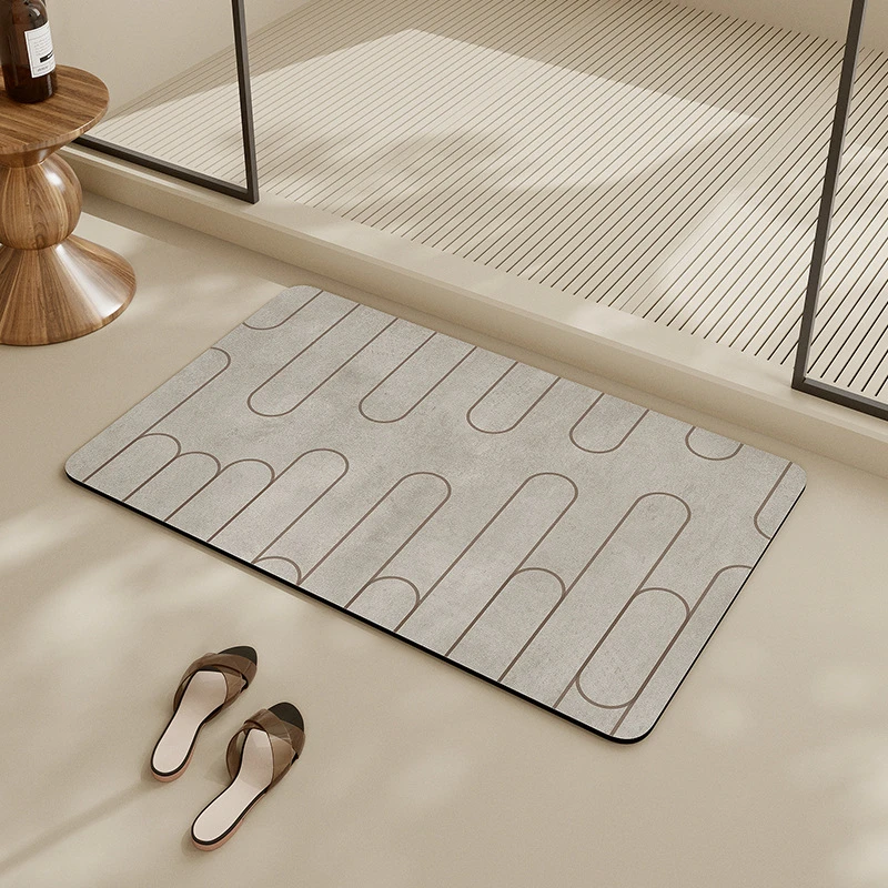 原木风浴室吸水地垫速干软垫可擦免洗脚垫卫生间厕所门口门垫