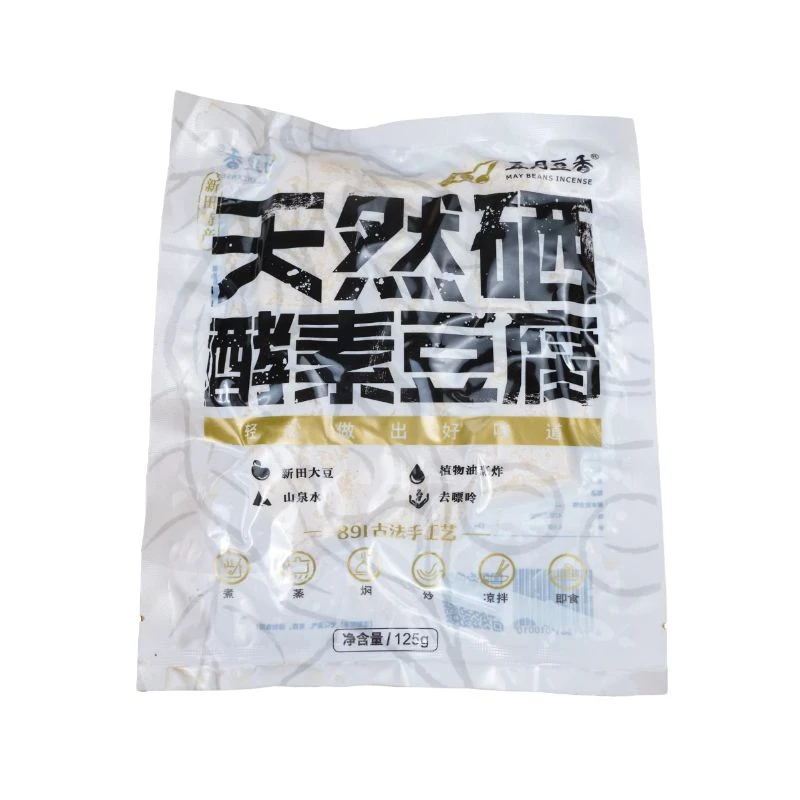 五月豆香天然硒酵素豆腐(125g)（4包）