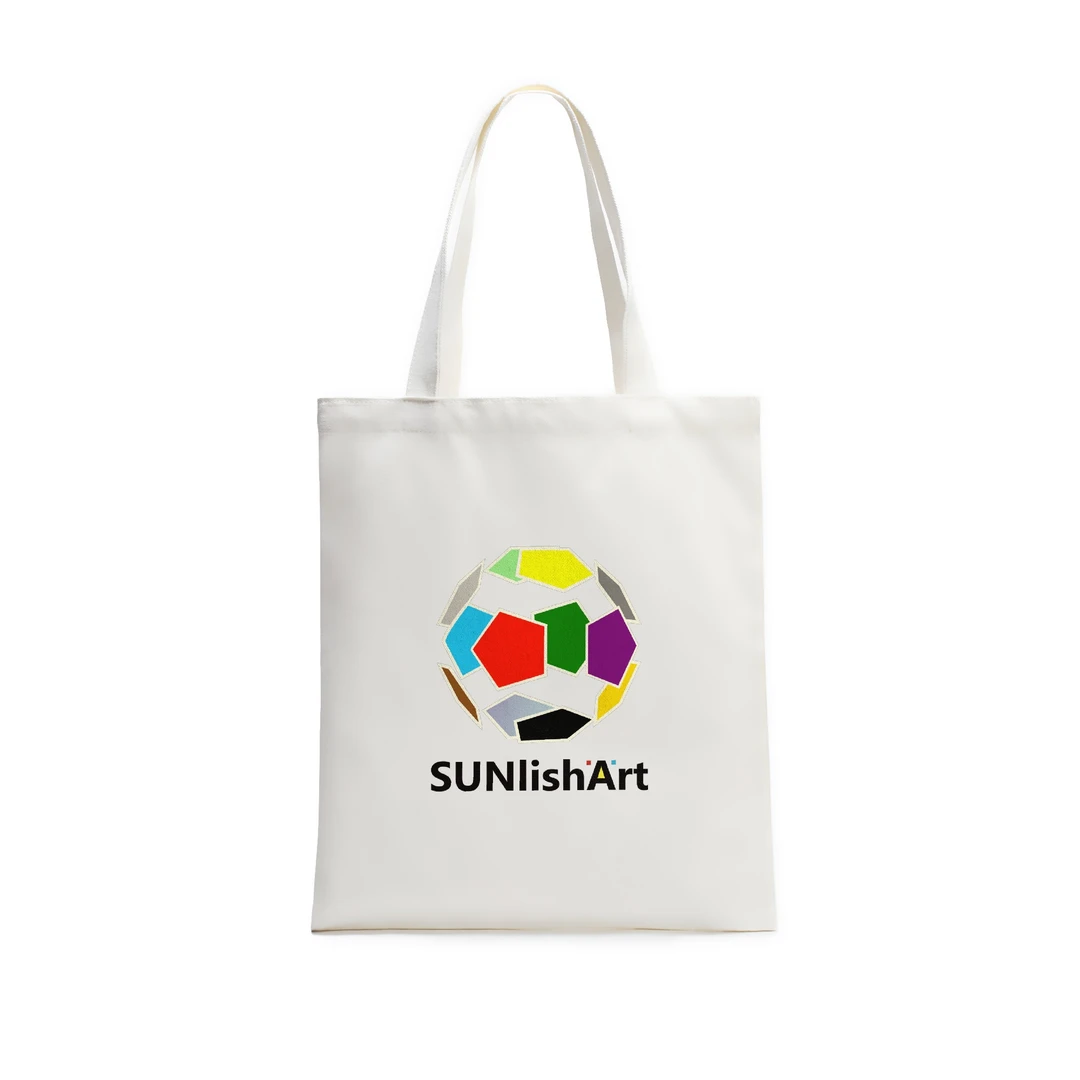 《太阳画画啦》创意帆布包简约时尚环保实用