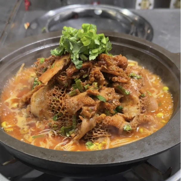 韩式石锅牛肚详细做法