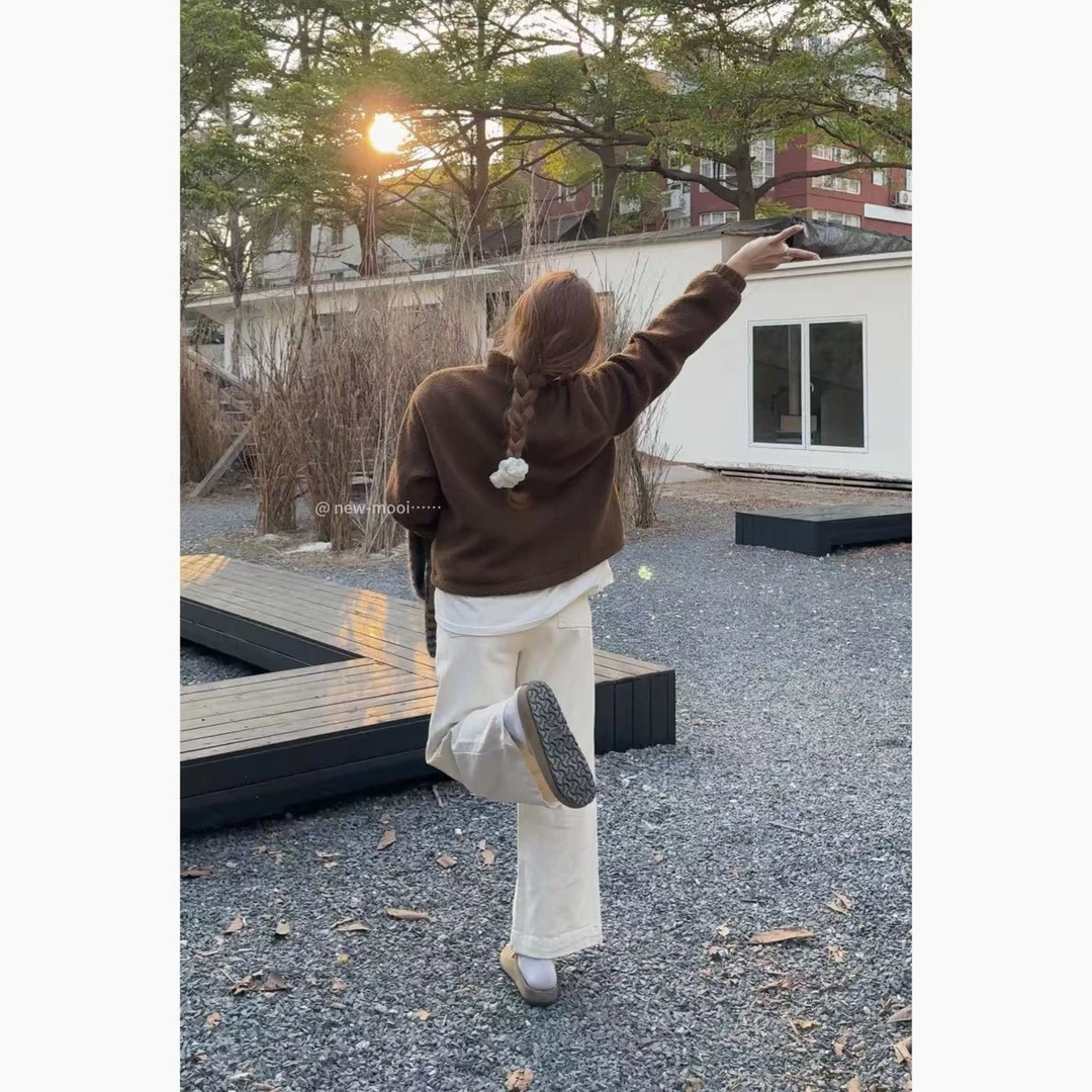 【mooi】'枫糖巧巧'秋冬新款韩版ins风小众设计感外套