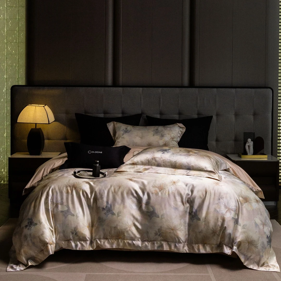 ’‘’阿祖推荐’‘’——【CL宁静花香】——优质甄选简约舒适色值印花四件套