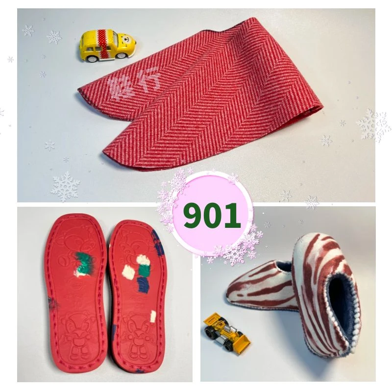 【儿童棉鞋全套】买一双送一双 儿童手工棉鞋高帮棉鞋半成品材料包