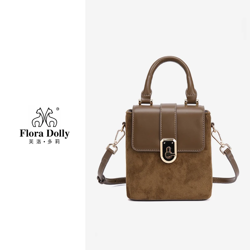 【叶子姐严选】时尚单肩盒子高级质感包包 3002