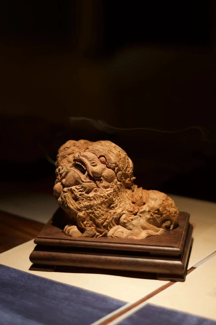 荔枝木香炉摆件直播链接