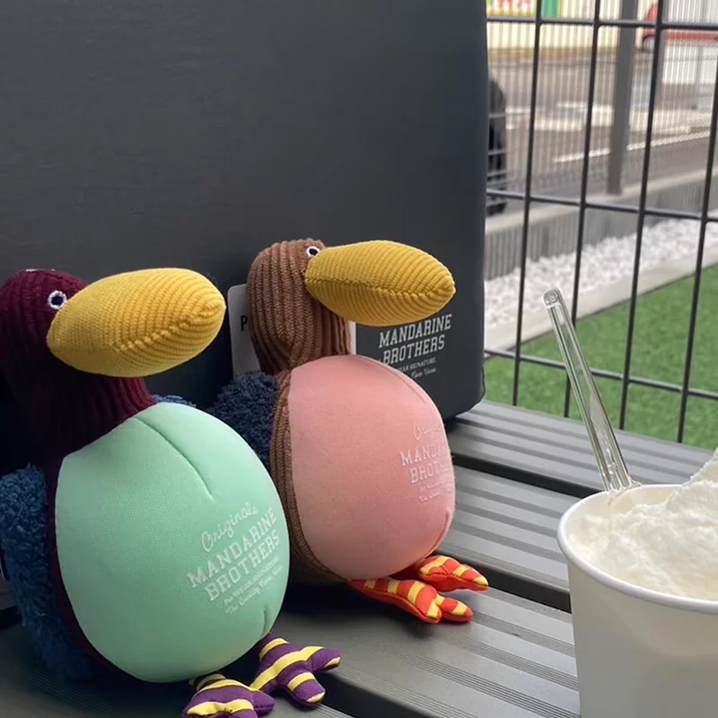日本品牌宠物玩具猫狗解闷趣味布艺中小型犬发声玩具萌宠趣味小鸟
