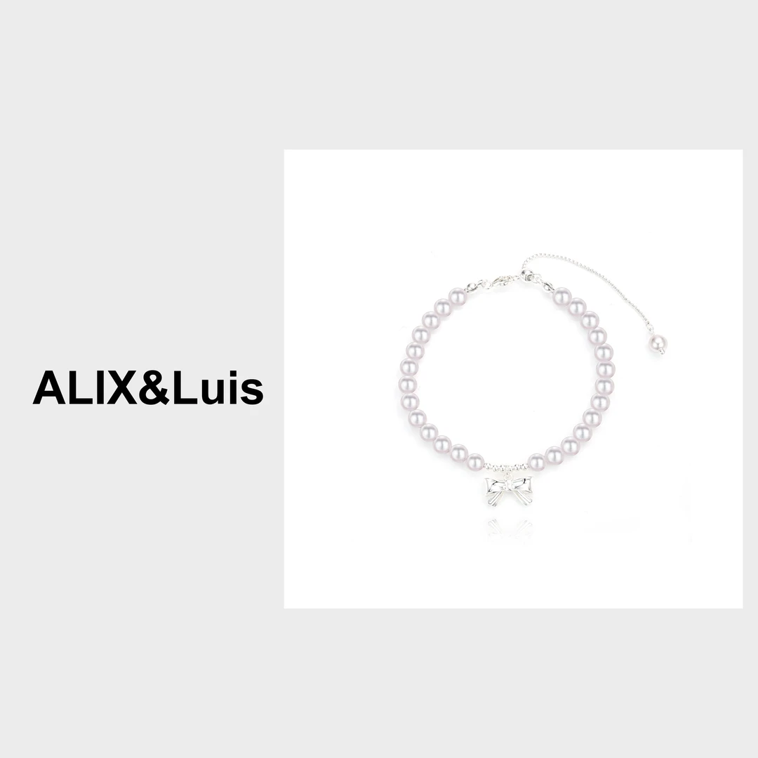 铜合金仿珍珠手链 C0221 ☆ALIX&Luis【幽兰轻舞】 轻奢手链时尚