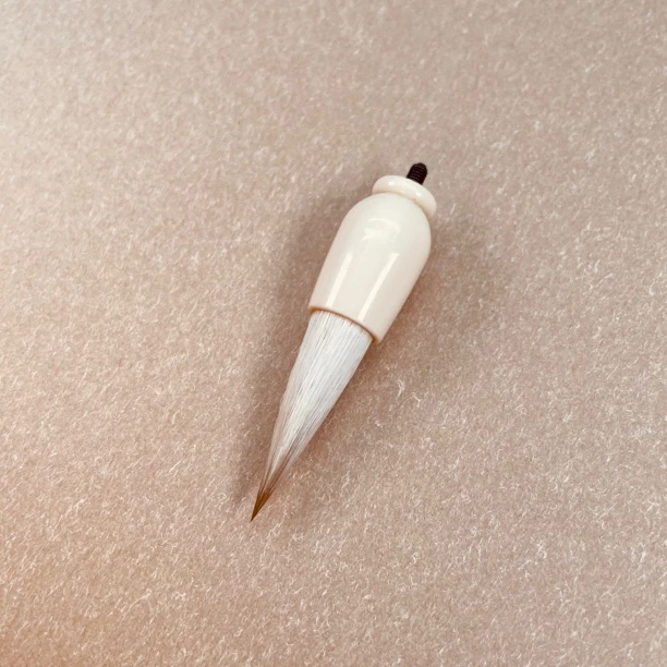 兼毫(笔头)出峰3.5口径0.95书法绘画毛笔狼毫羊毫初学套装文房四