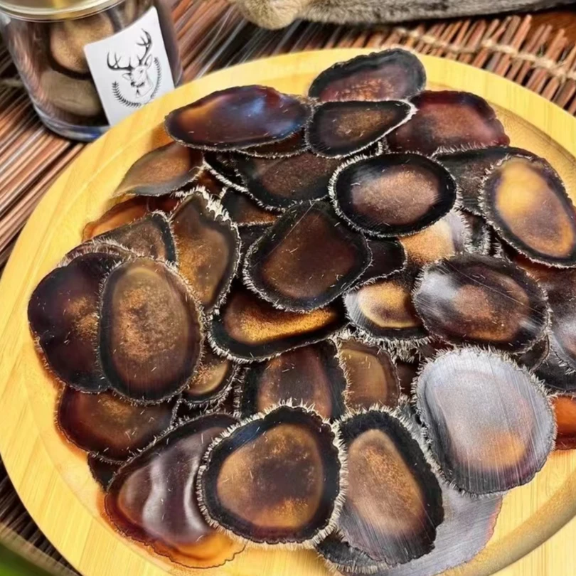 鹿茸全蜡片 鹿道源 东北吉林梅花鹿乡