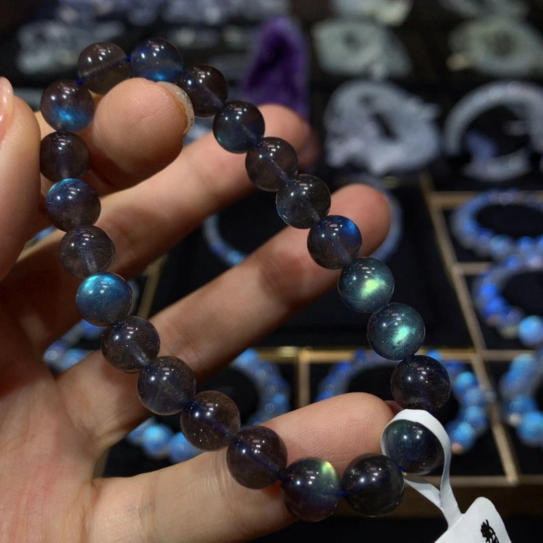 【闪购商品】拉长石手串星空8未镶嵌