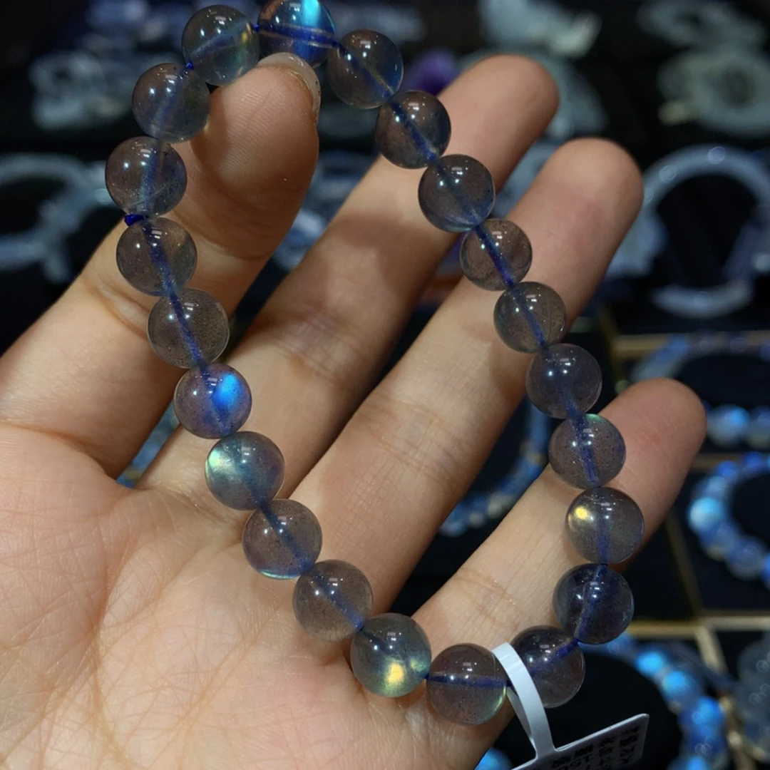 【闪购商品】拉长石手串8.5未镶嵌