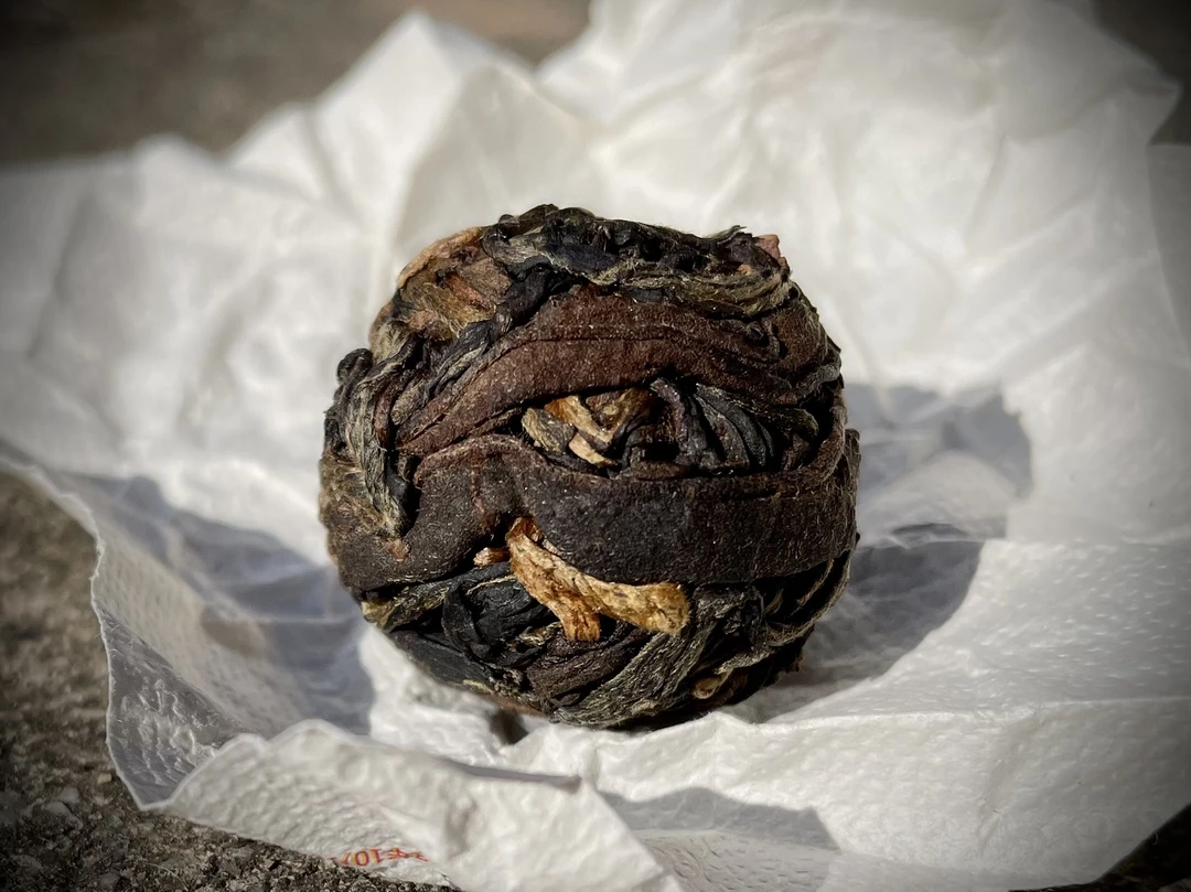 6g丹蕴（秋）龙珠一颗 ｜23年晒红|云南古树晒红珍藏红茶 閲真
