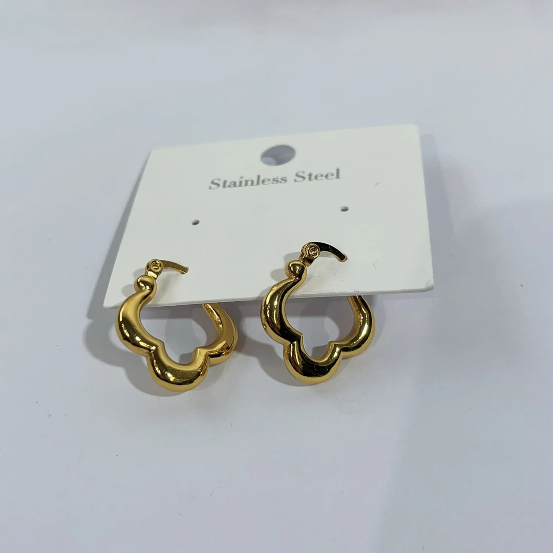 钛钢耳饰 304  女生韩版耳环耳钉 潮流
