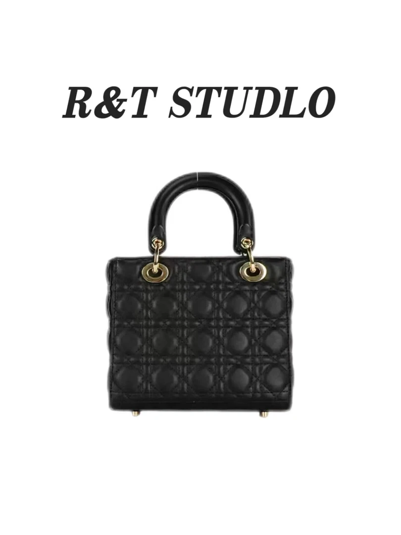 R&Y高定单肩斜挎经典新品轻奢气质手提真皮女包 A97