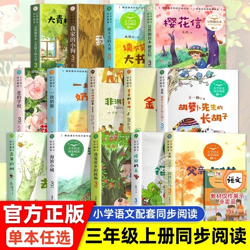 三年级上册课外书必读正版胡萝卜先生的长胡子搭船的鸟金色草地