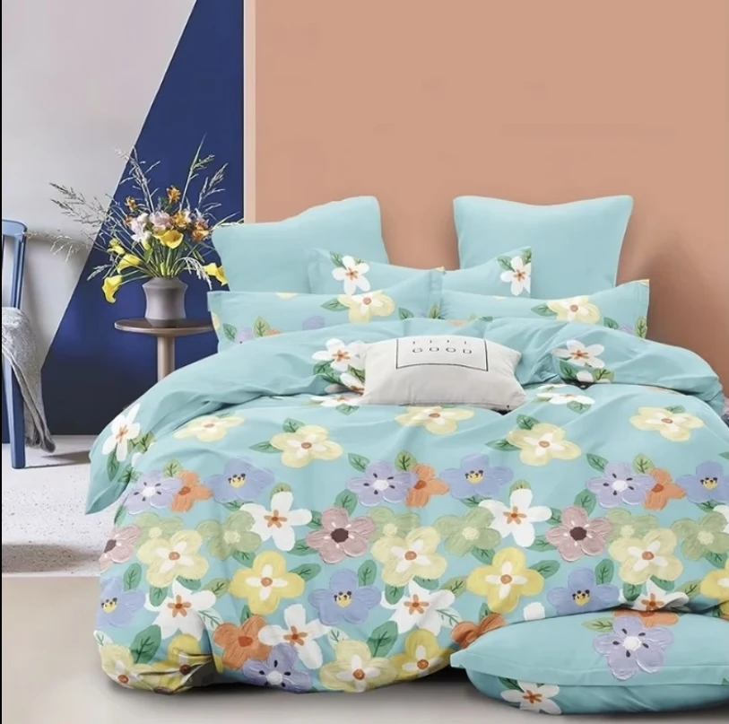 双人床单【花香恋人】尺寸2.3x2.3米轻奢典雅亲肤柔软舒适水洗面料