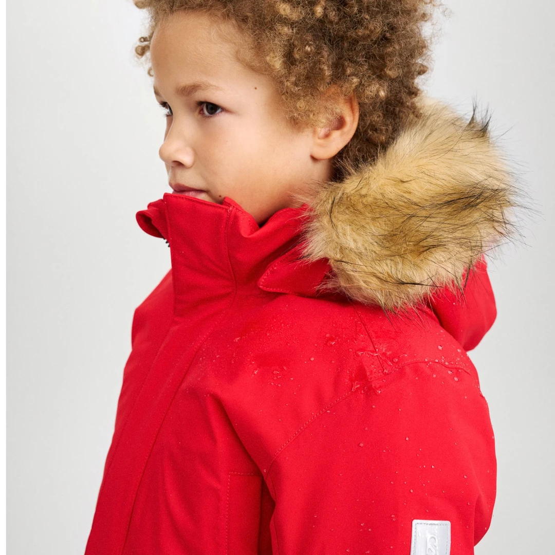 芬兰reima2024年男女儿童大童运动拒水透湿防风夹克羽绒服外套